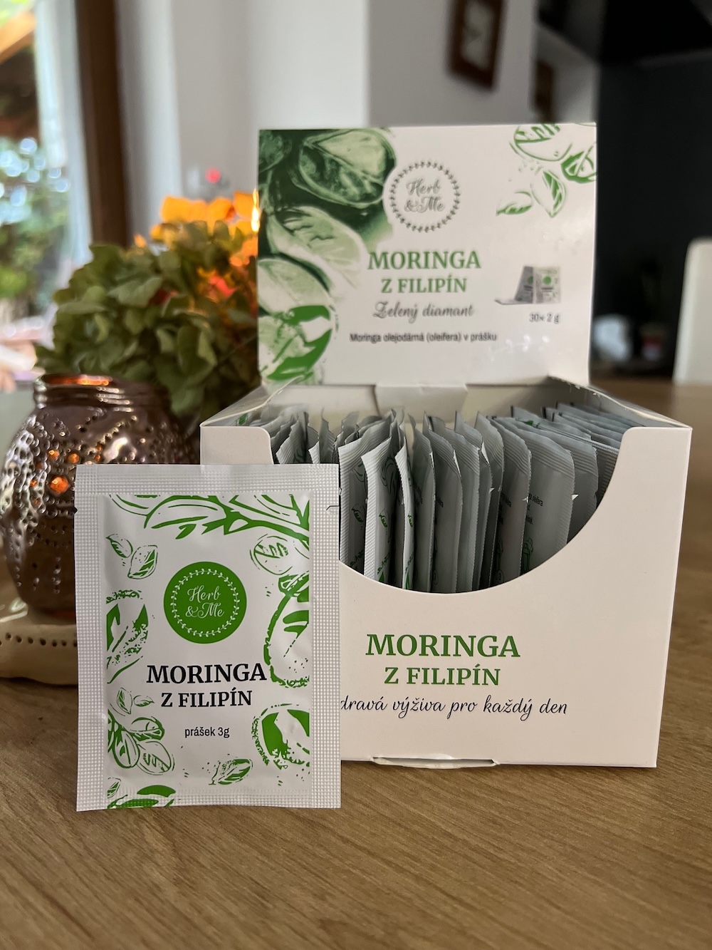 Moringa v prášku